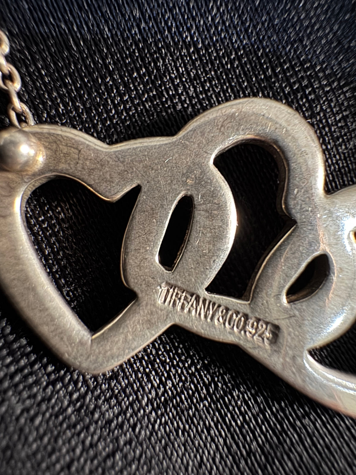 Tiffany & Co. Triple Heart Necklace Silver