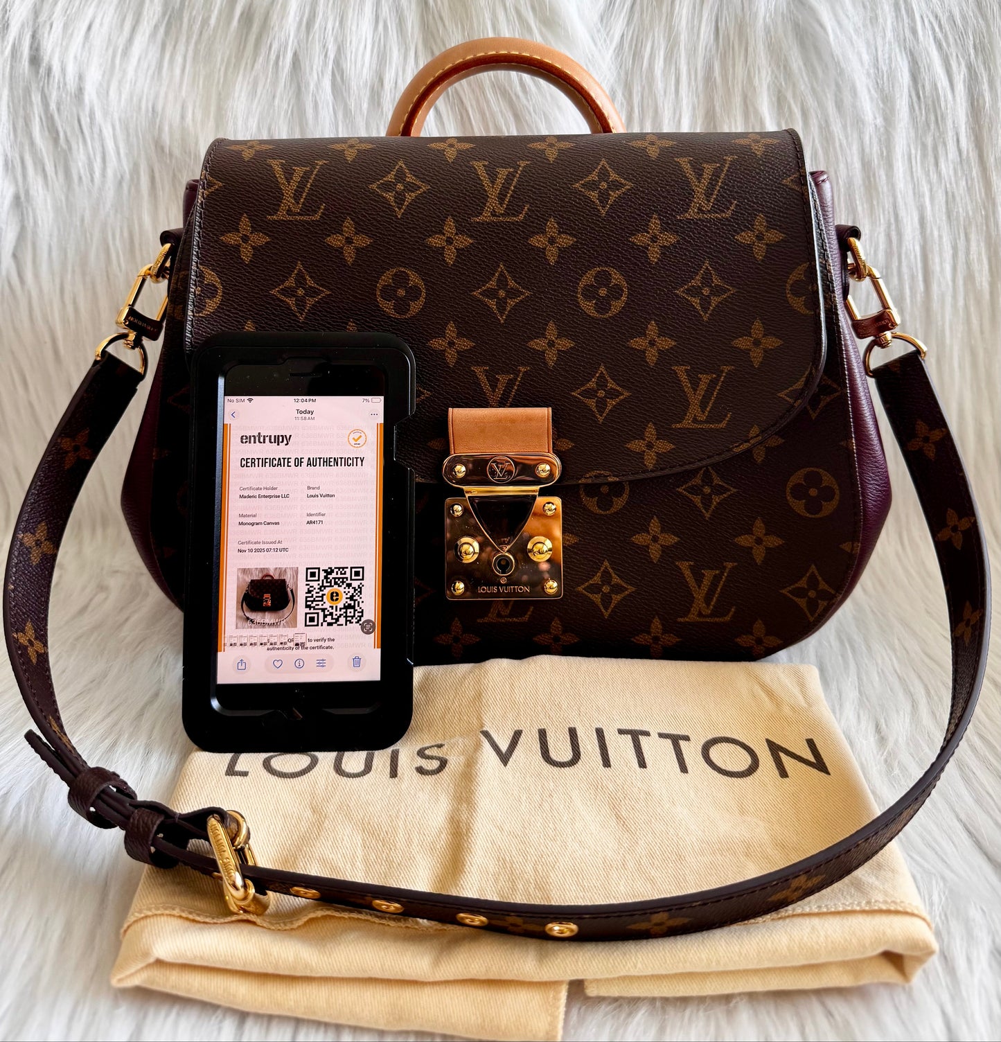 حقيبة لوي فيتون أنتيغوا كاباس MM