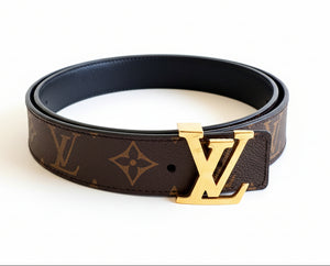 Louis Vuitton Monogram 30MM Reversible Belt