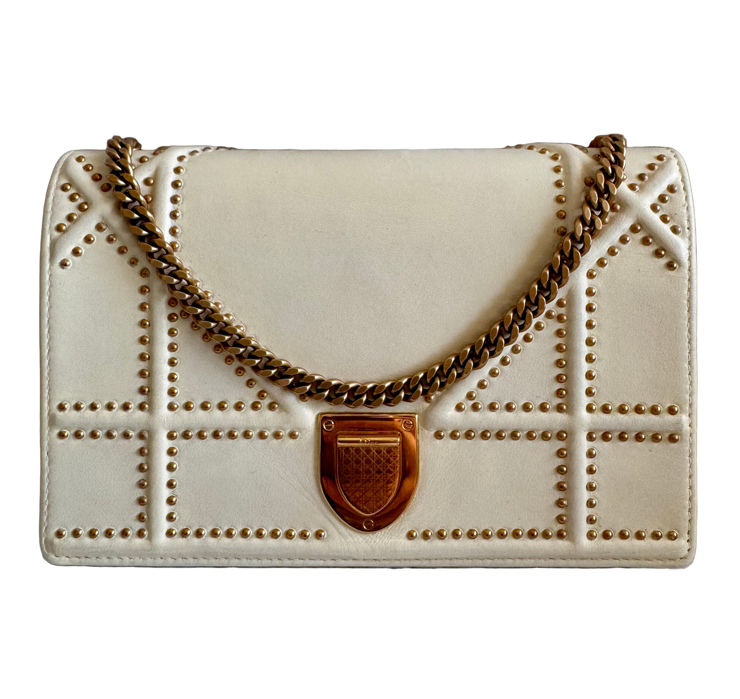 حقيبة كتف تروتر باللون الأزرق الداكن من كريستيان ديور