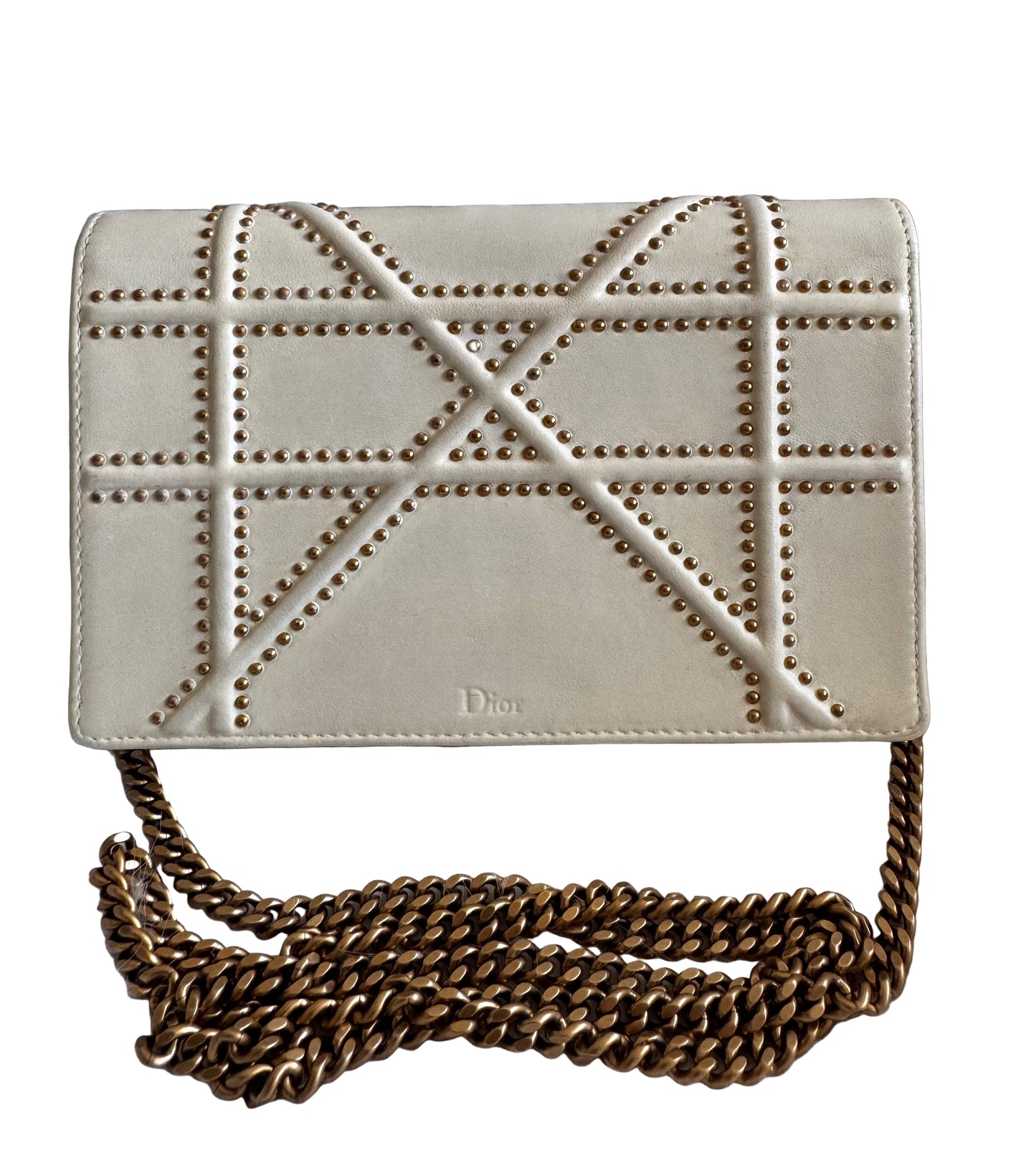 حقيبة كتف تروتر باللون الأزرق الداكن من كريستيان ديور