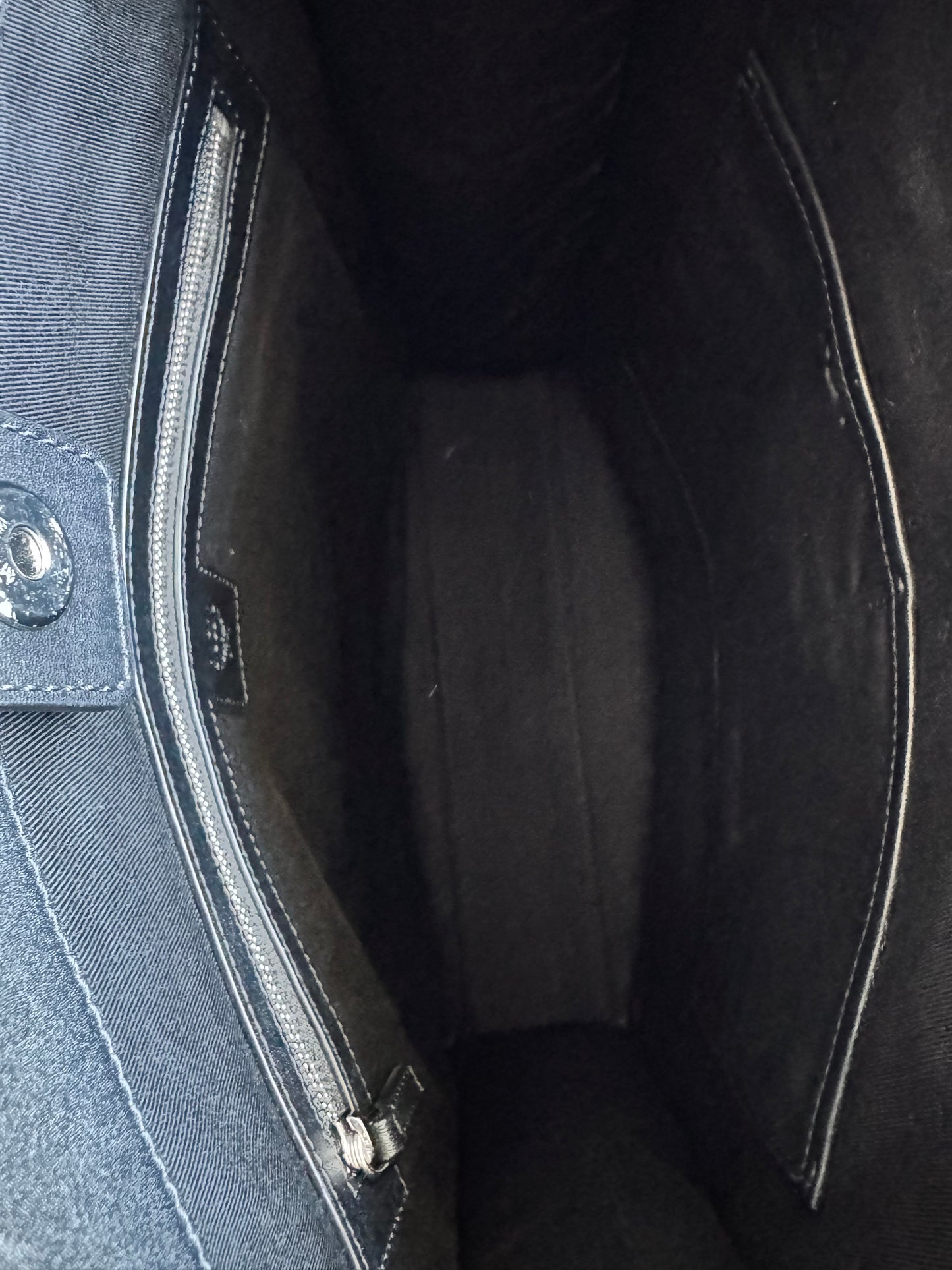 MCM Aren Large Tote Black Two Way Bag