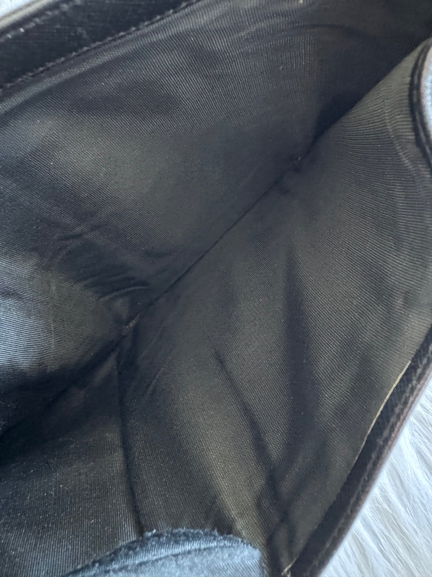 Prada Nylon Small Trifold Wallet Black