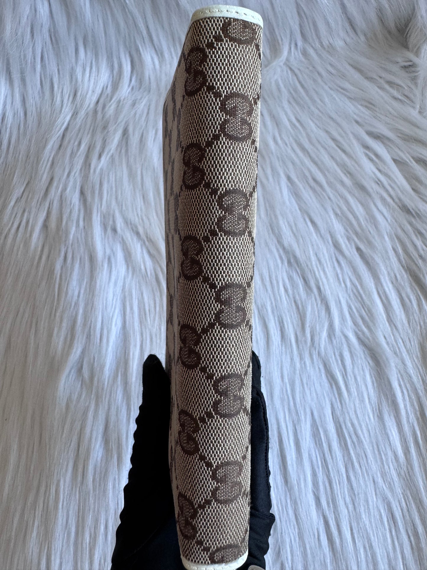 محفظة Gucci GG Marmont بسحاب دائري - أسود