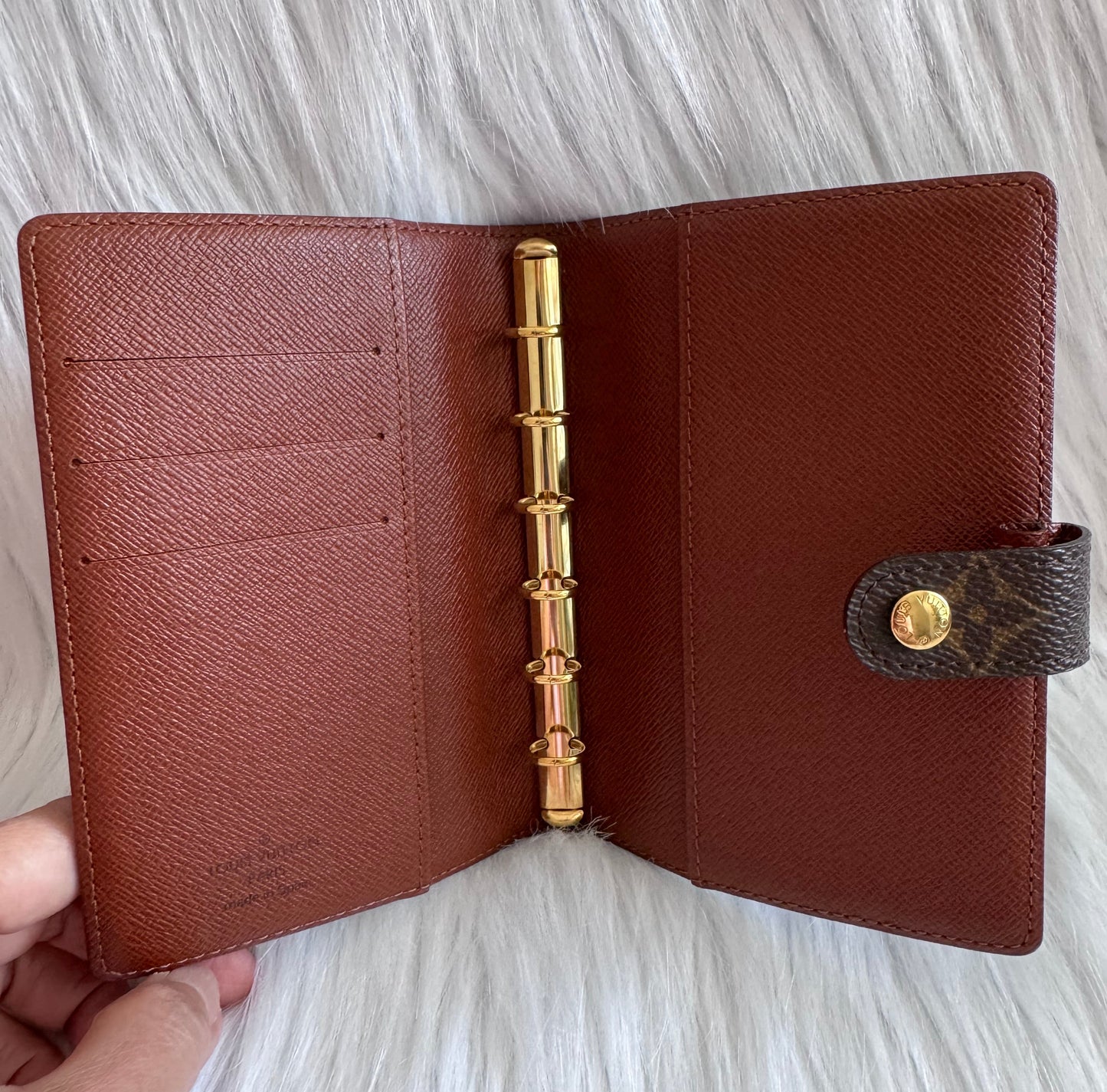 Louis Vuitton Monogram Canvas Ring Agenda PM