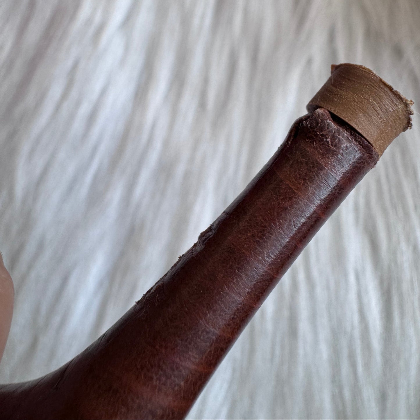 Gucci Monogram Leather Bamboo Tassel Loafer Pumps Size 36