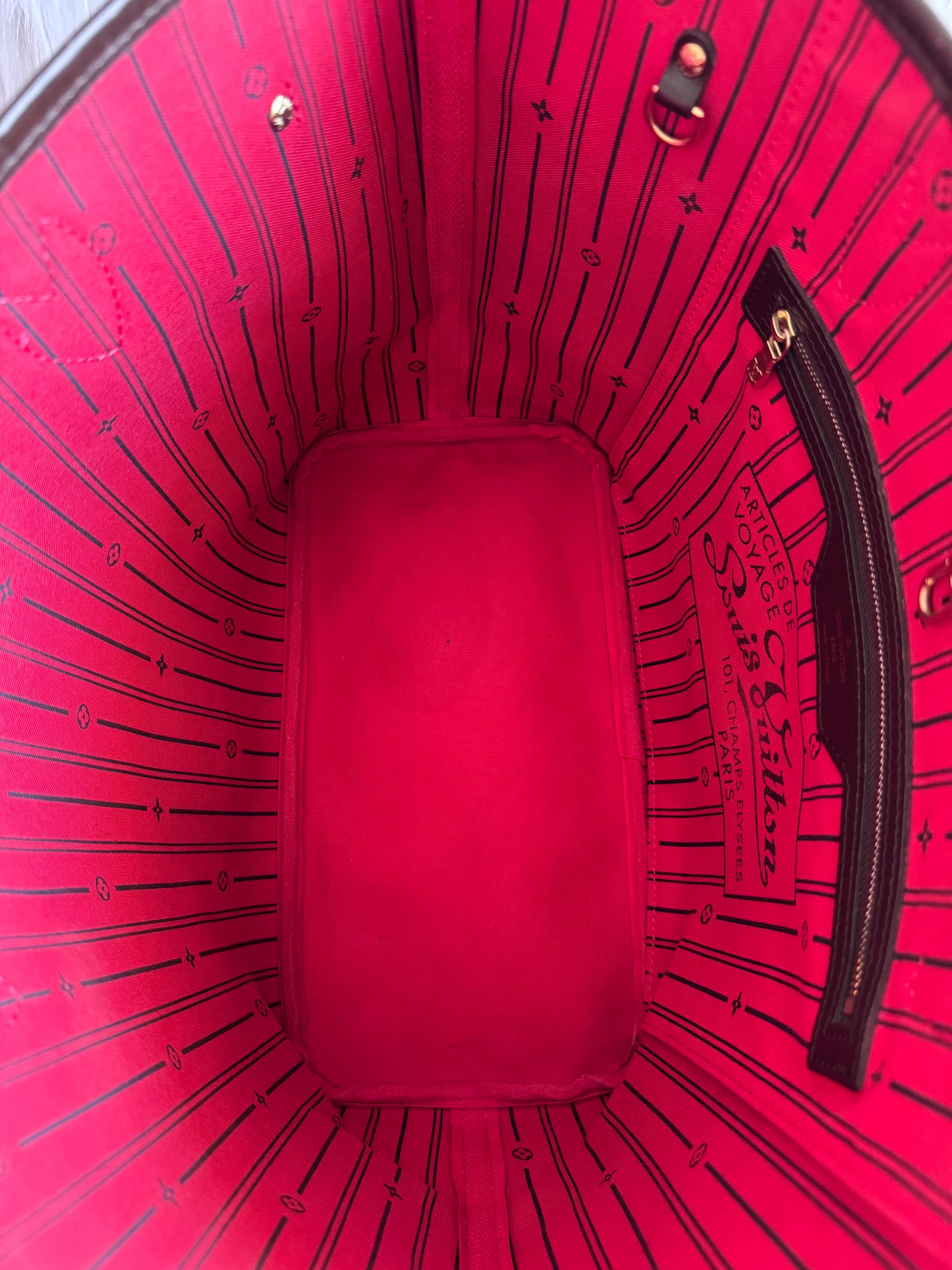 Louis Vuitton Neverfull MM-Damier Ebene