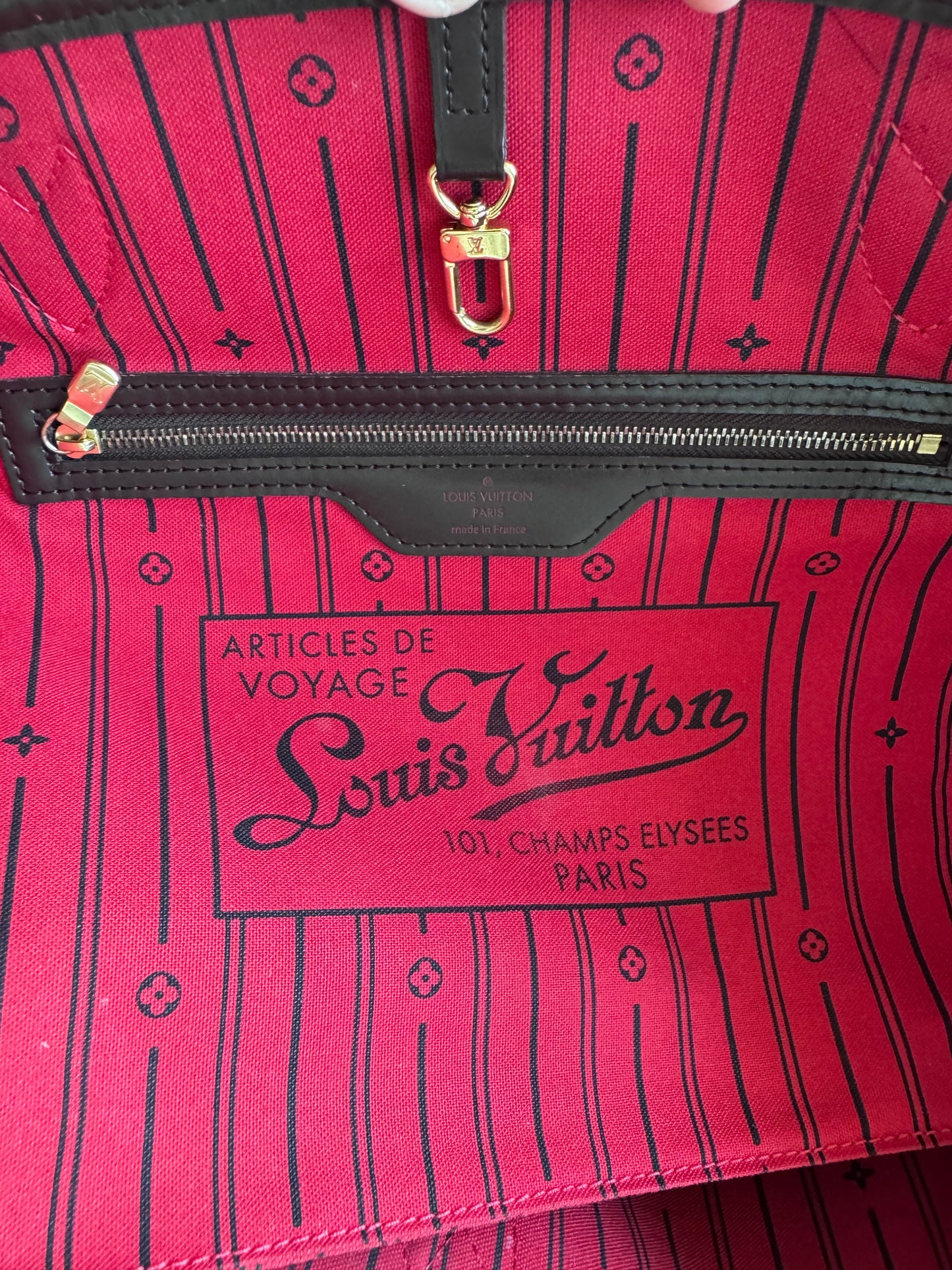 Louis Vuitton Neverfull MM-Damier Ebene