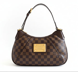 Louis Vuitton Damier Ebene Thames PM Shoulder Bag