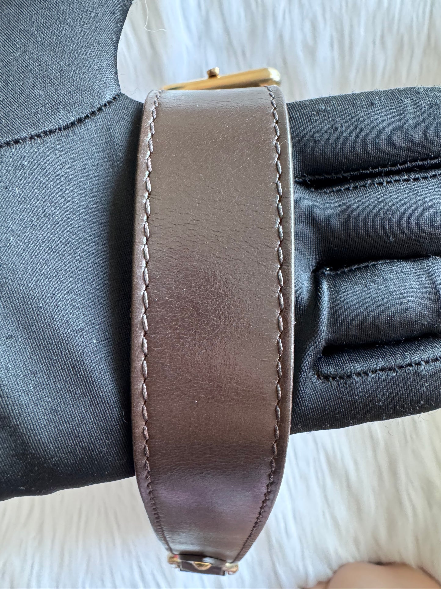 Louis Vuitton Damier Ebene Thames PM Shoulder Bag