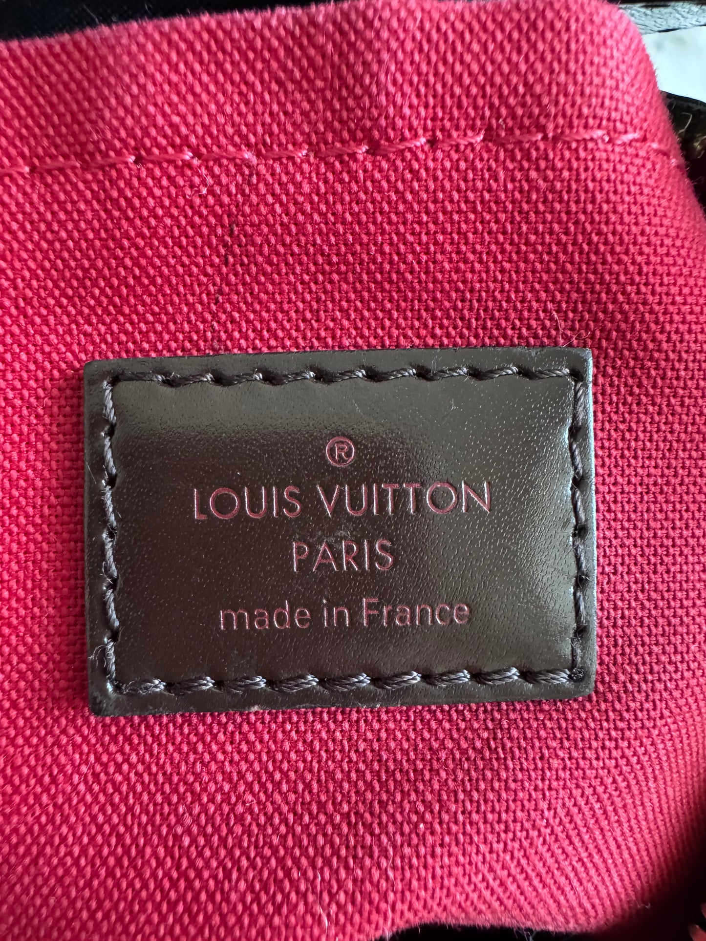 Louis Vuitton Damier Ebene Thames PM Shoulder Bag