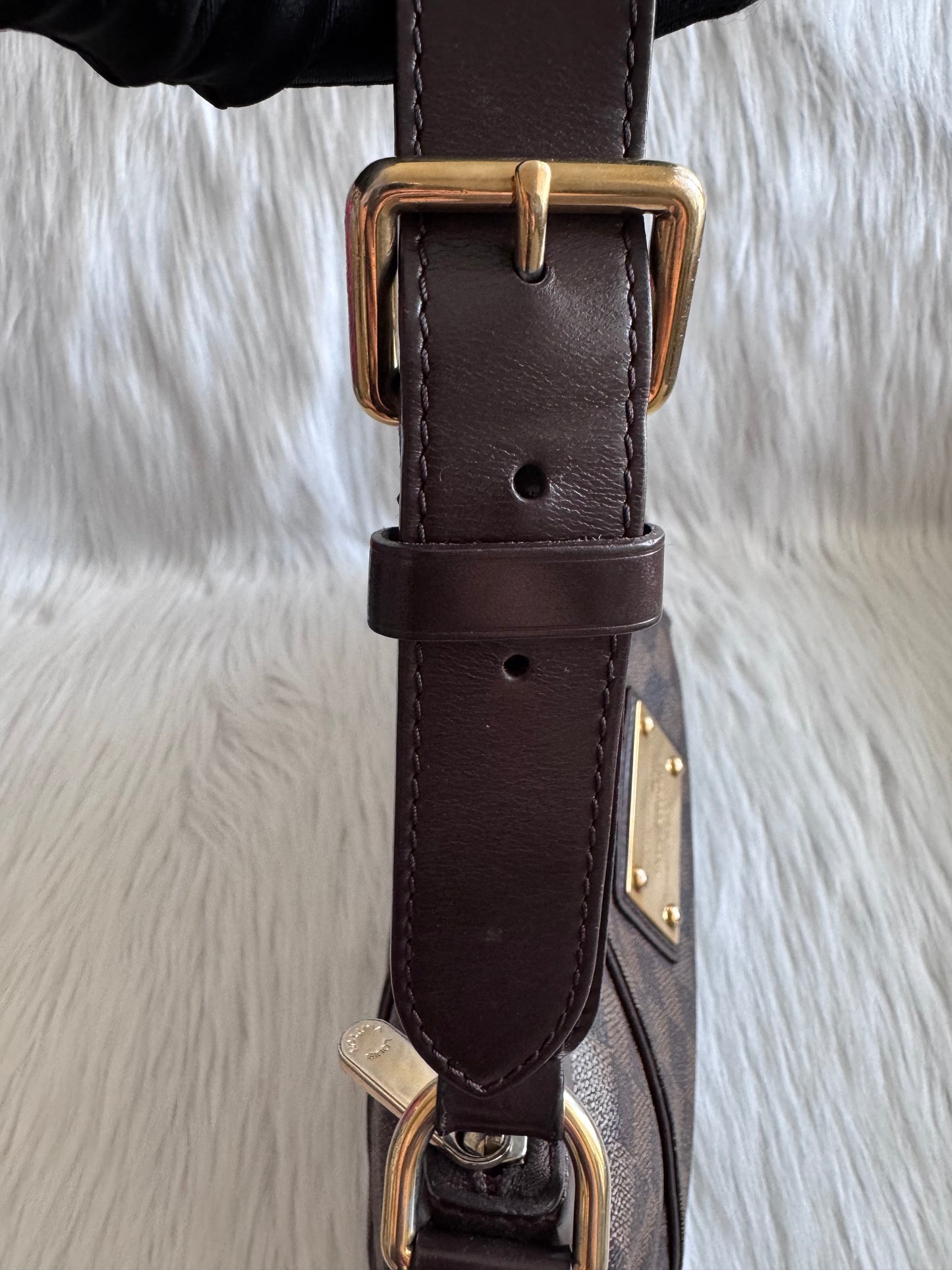 Louis Vuitton Damier Ebene Thames PM Shoulder Bag