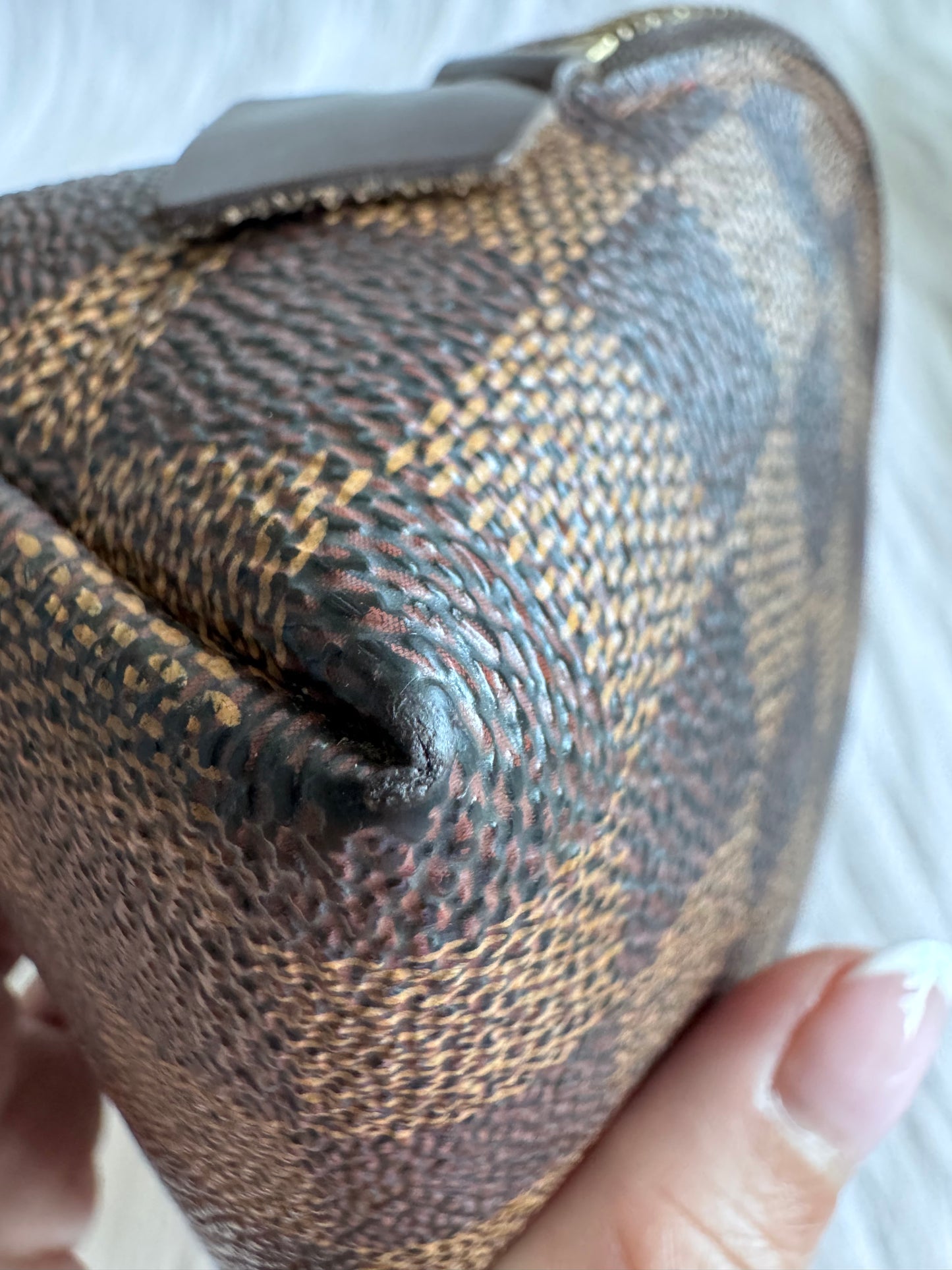 Louis Vuitton Cosmetic Pouch Damier Ebene PM