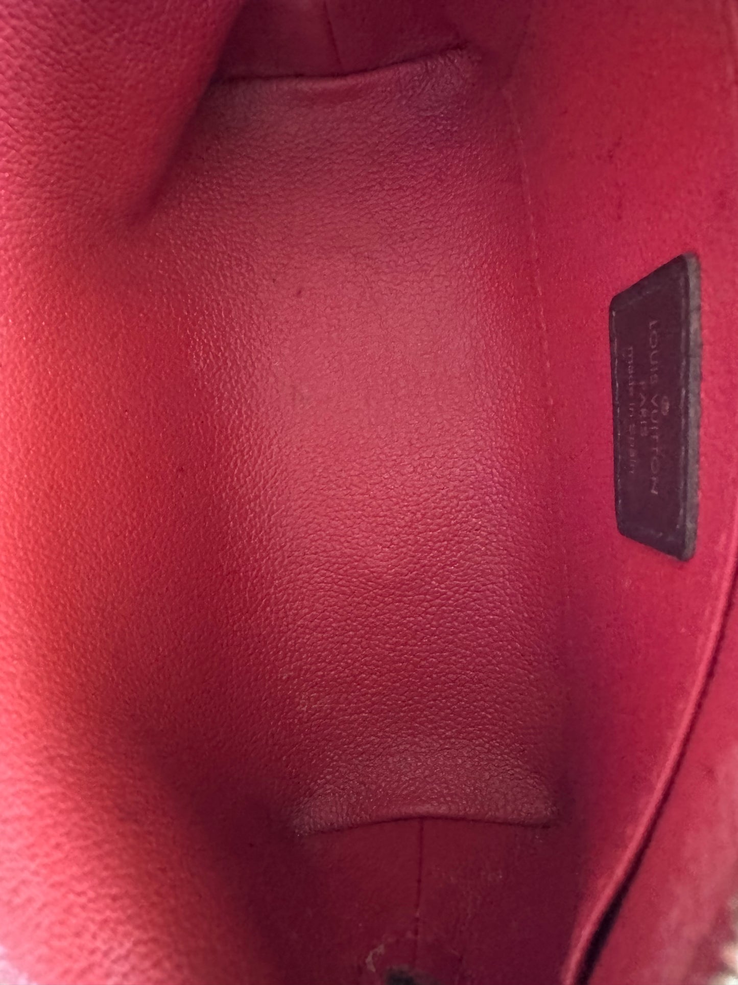 Louis Vuitton Cosmetic Pouch Damier Ebene PM