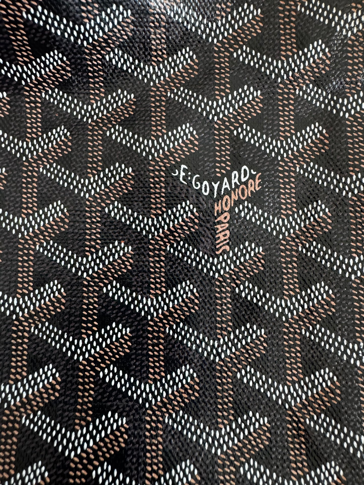 Goyard Saint Louis PM Tote Bag -Black & Tan