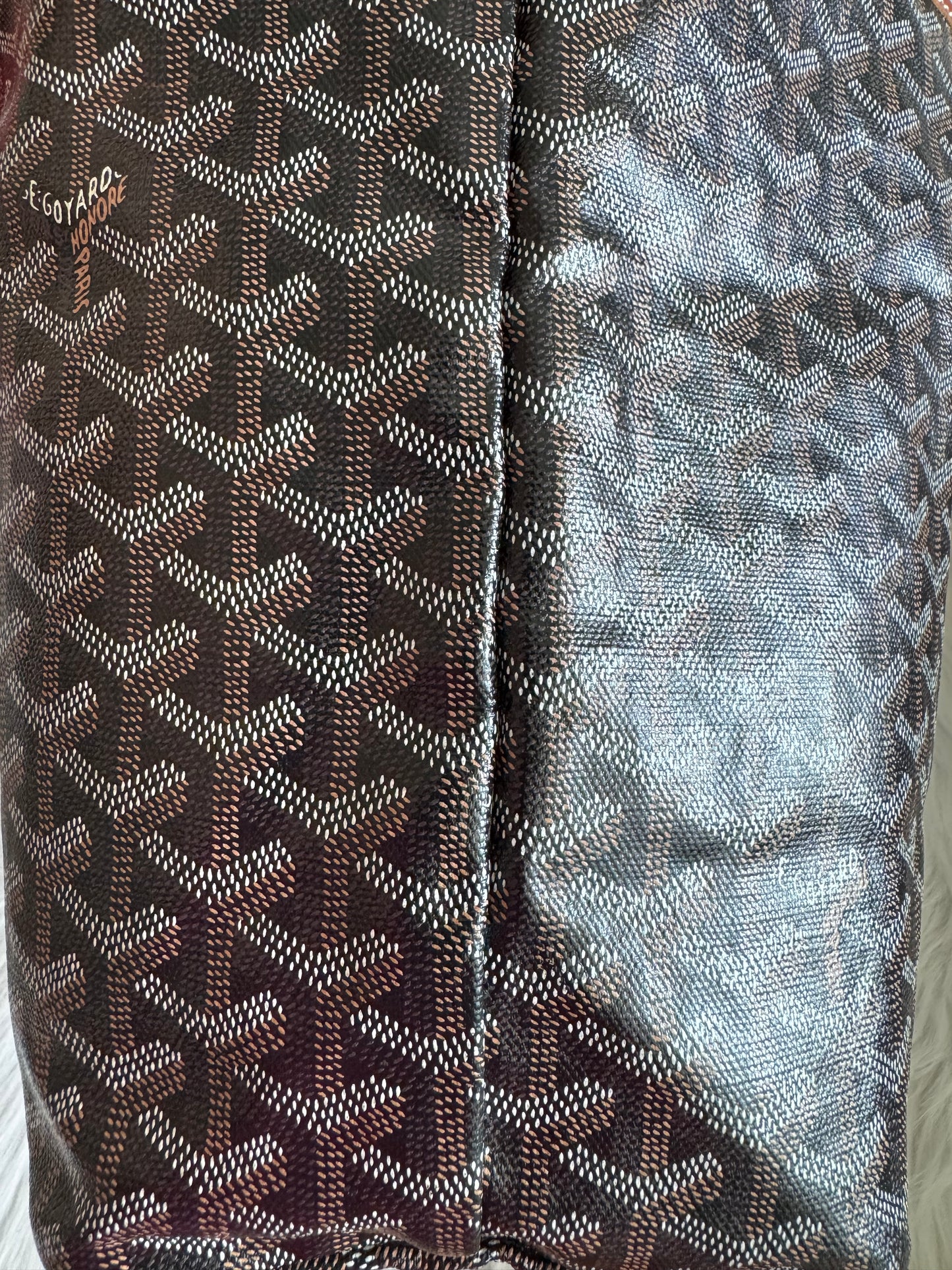 Goyard Saint Louis PM Tote Bag -Black & Tan