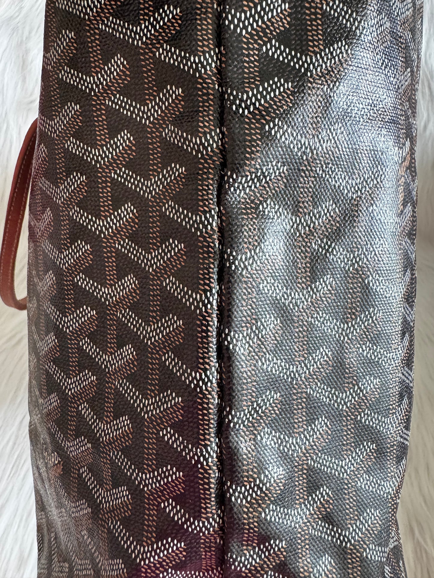 Goyard Saint Louis PM Tote Bag -Black & Tan