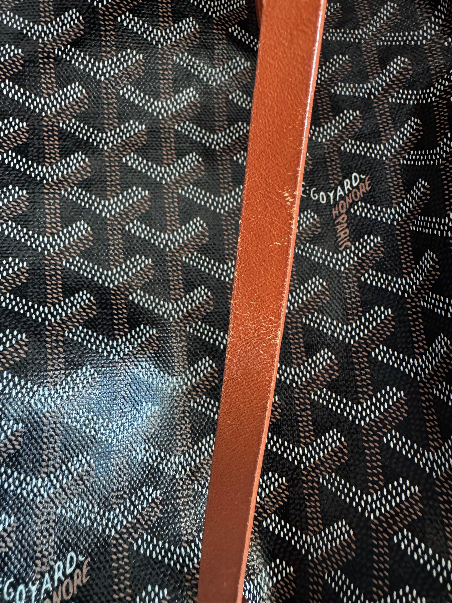 Goyard Saint Louis PM Tote Bag -Black & Tan