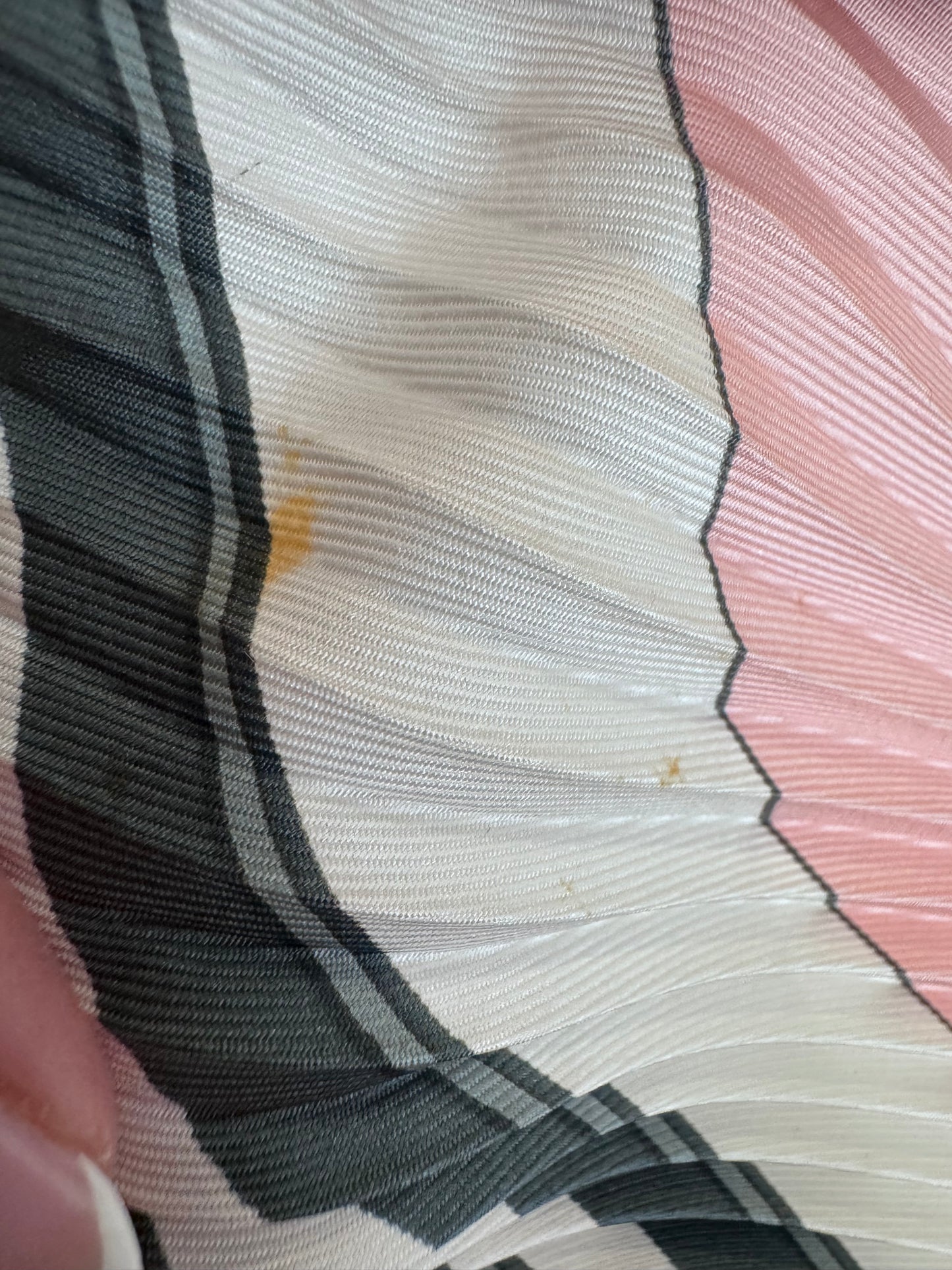 Hermes Brides de Gala Pleated Silk Scarf
