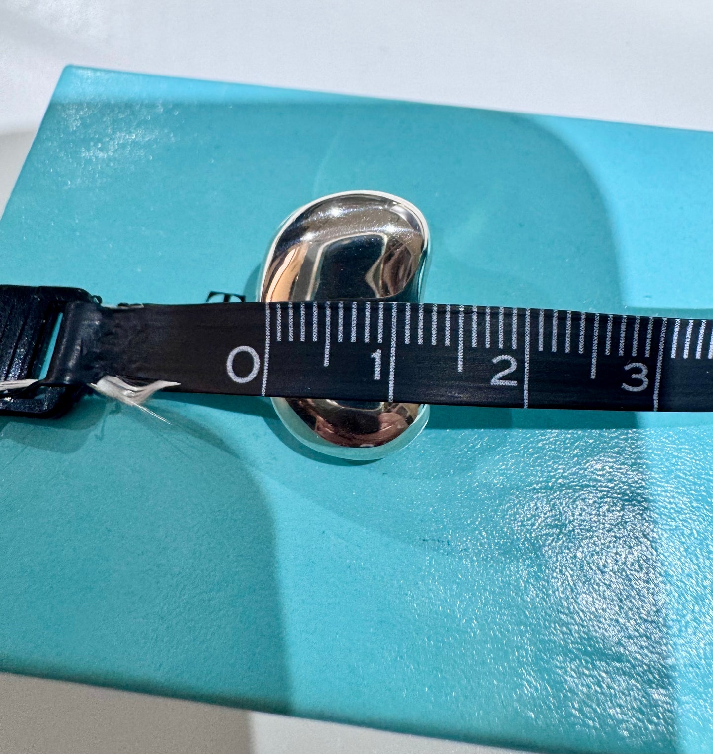 Tiffany & Co Bean Earrings Silver Clip On
