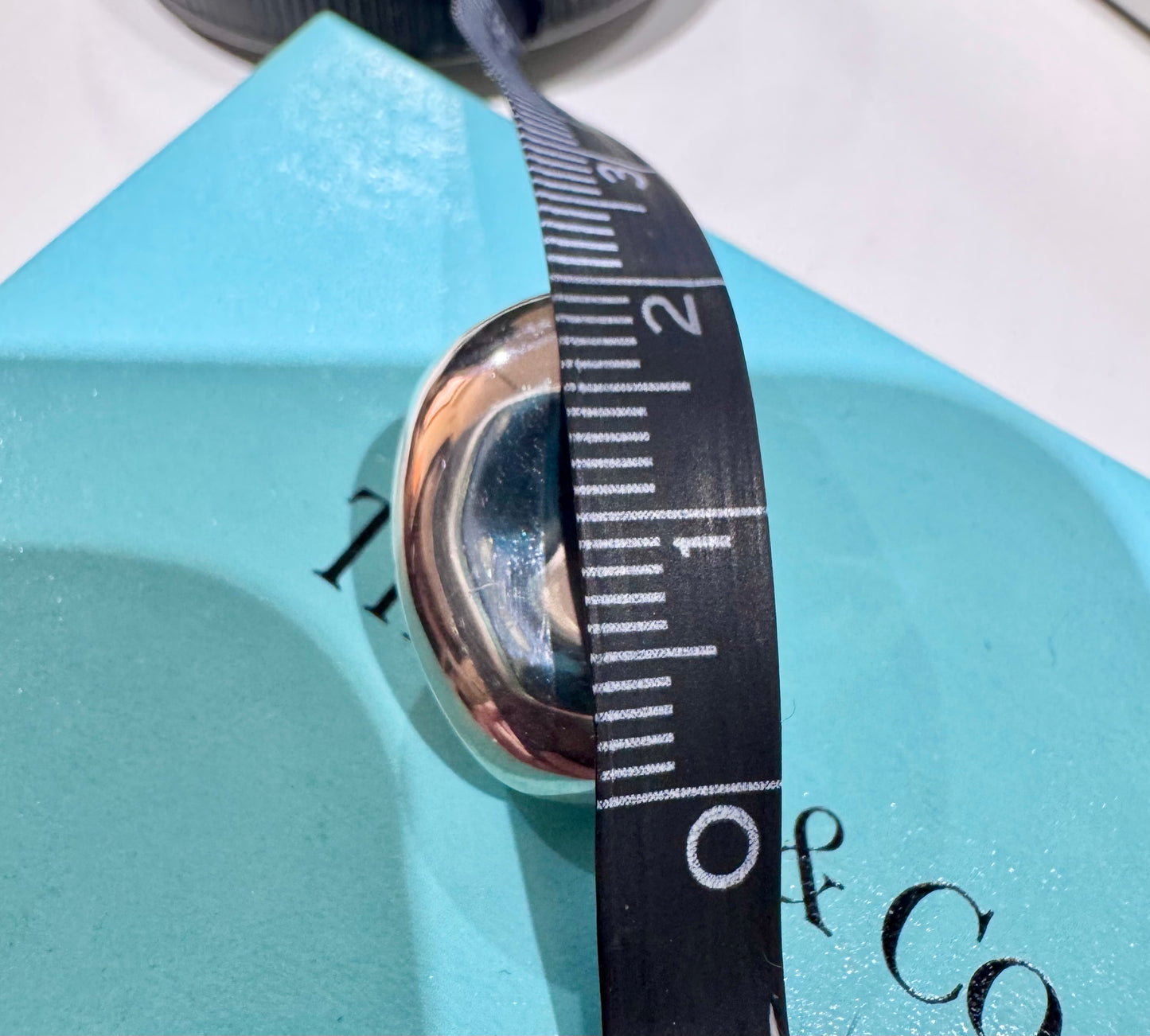 Tiffany & Co Bean Earrings Silver Clip On