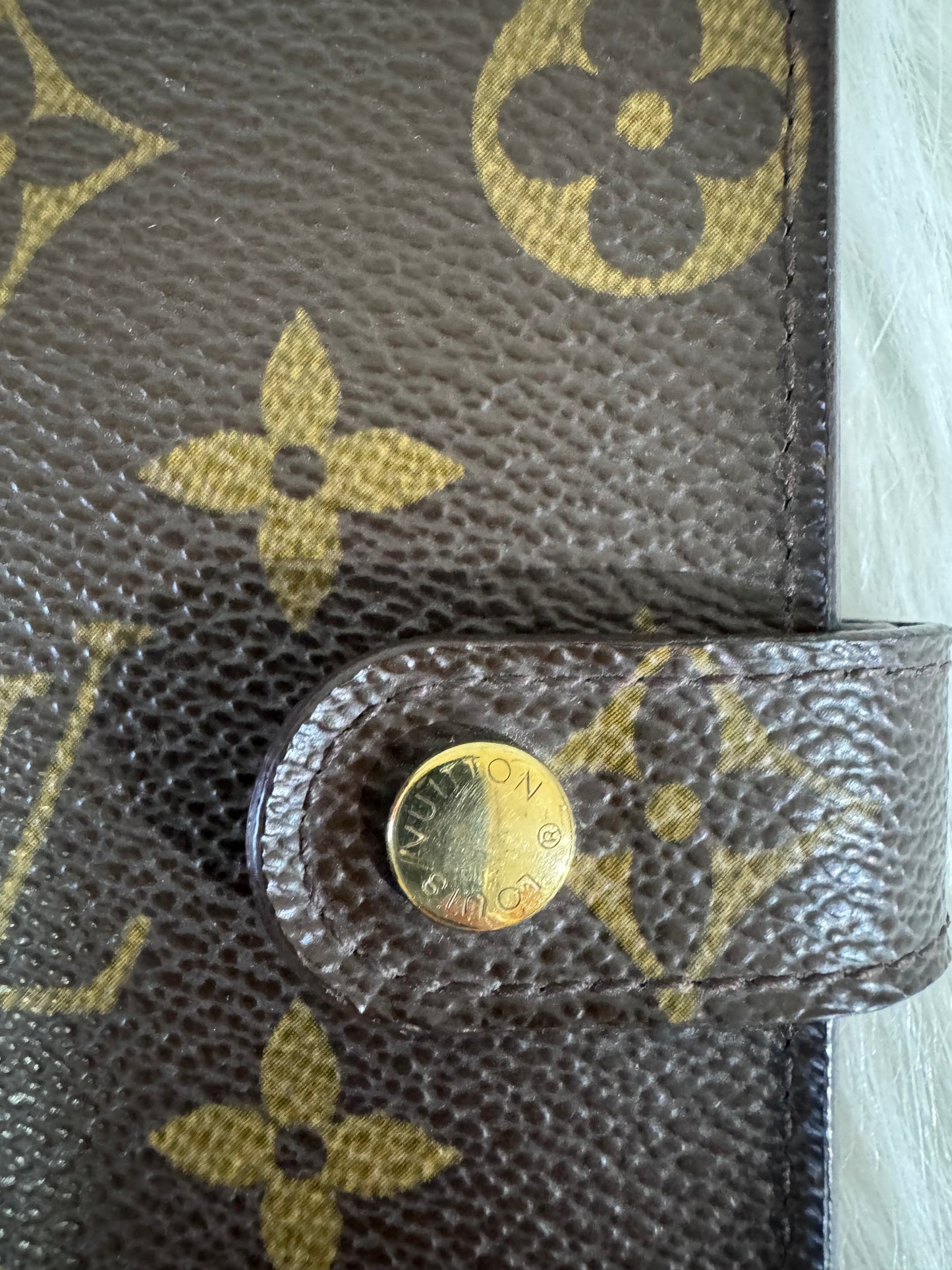 Louis Vuitton Monogram Canvas Ring Agenda PM