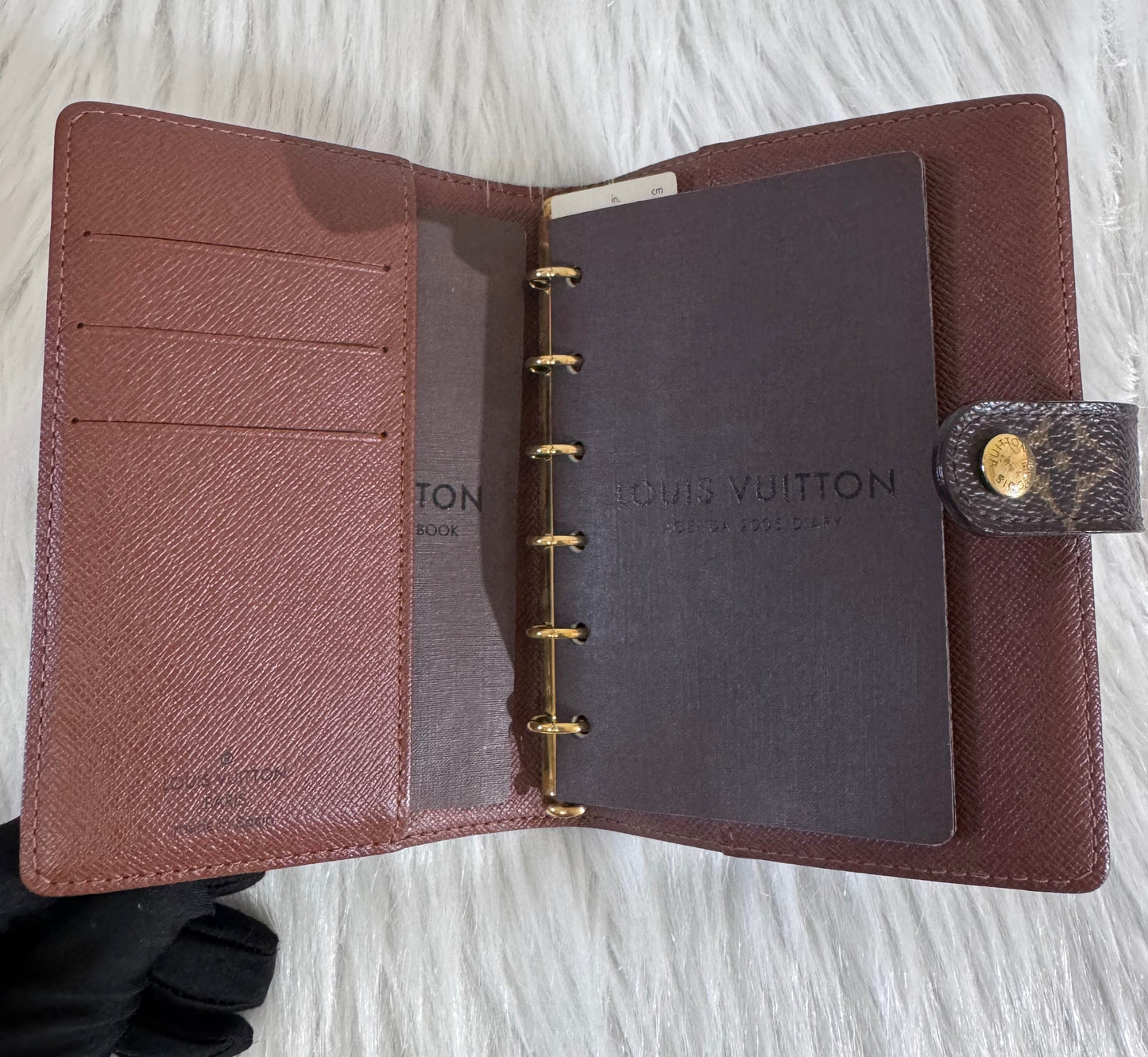 Louis Vuitton Monogram Canvas Ring Agenda PM