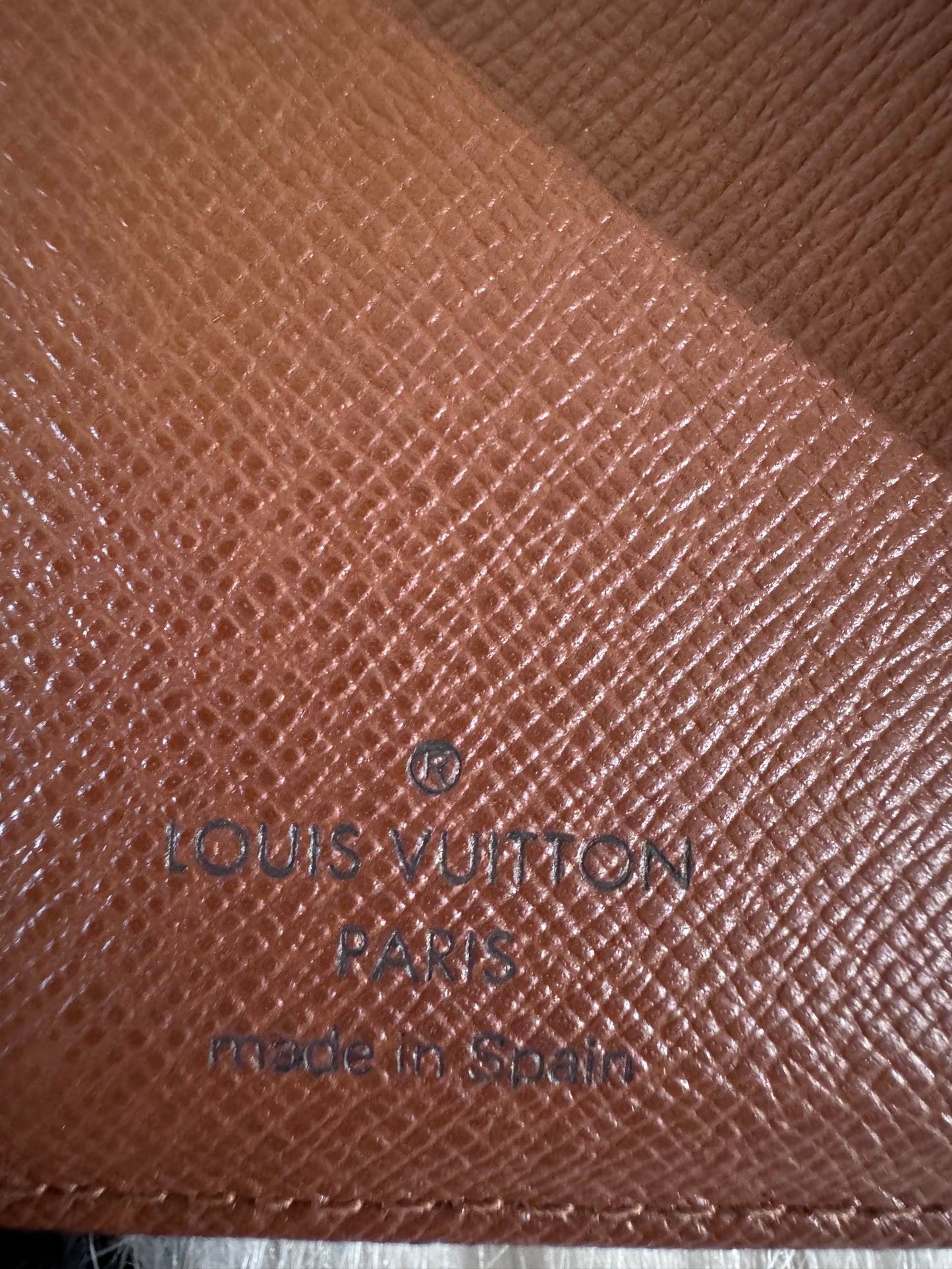 Louis Vuitton Monogram Canvas Ring Agenda PM
