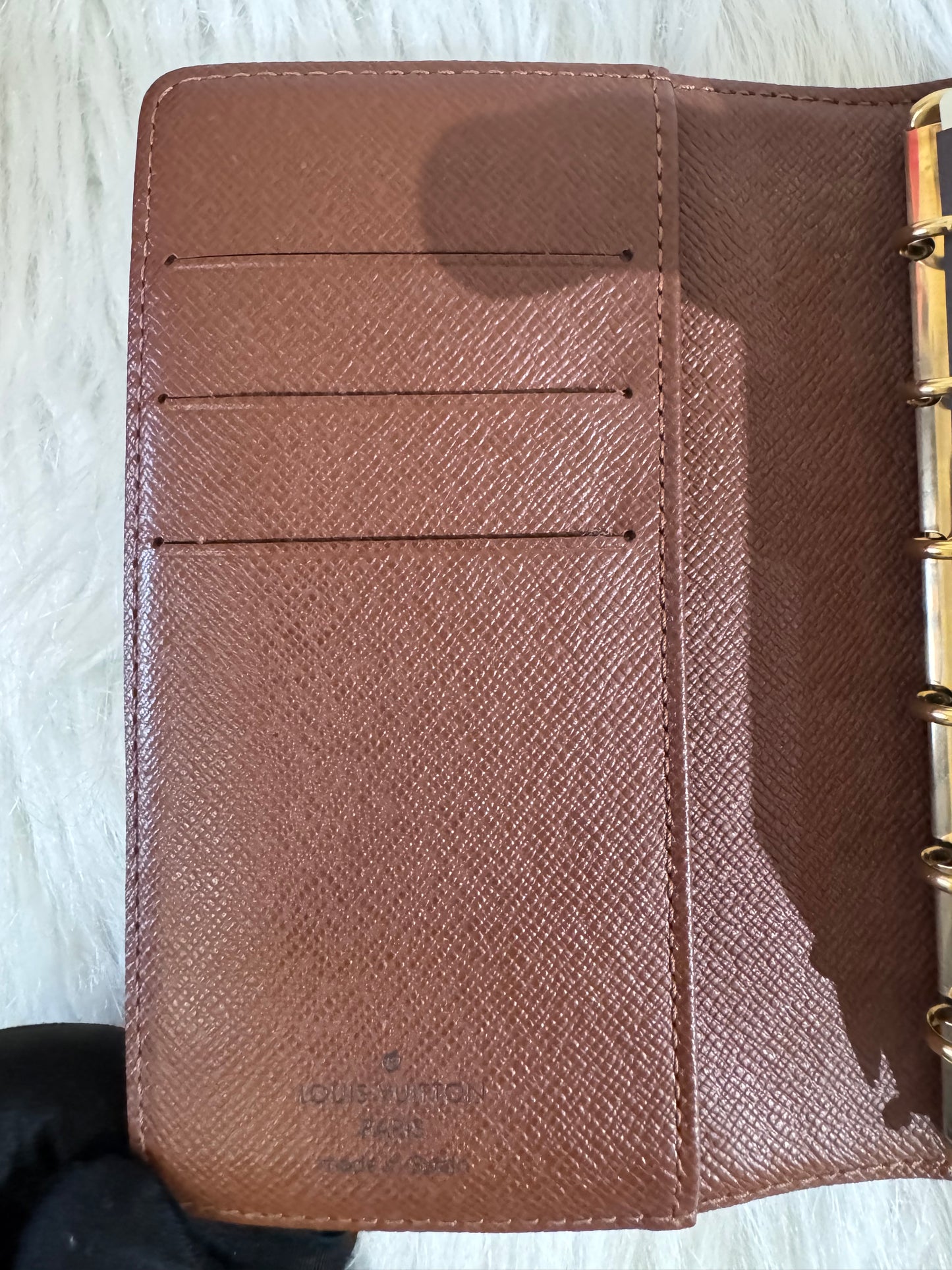 Louis Vuitton Monogram Canvas Ring Agenda PM