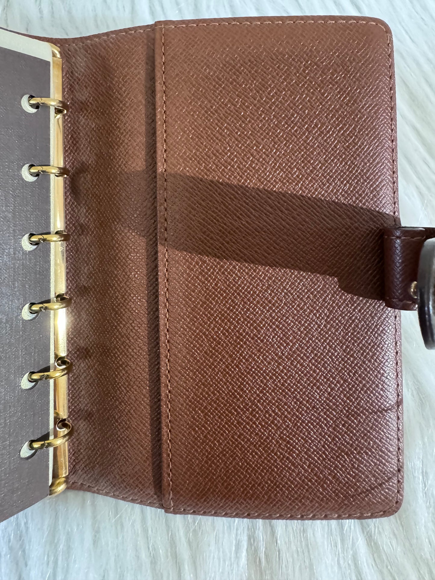Louis Vuitton Monogram Canvas Ring Agenda PM