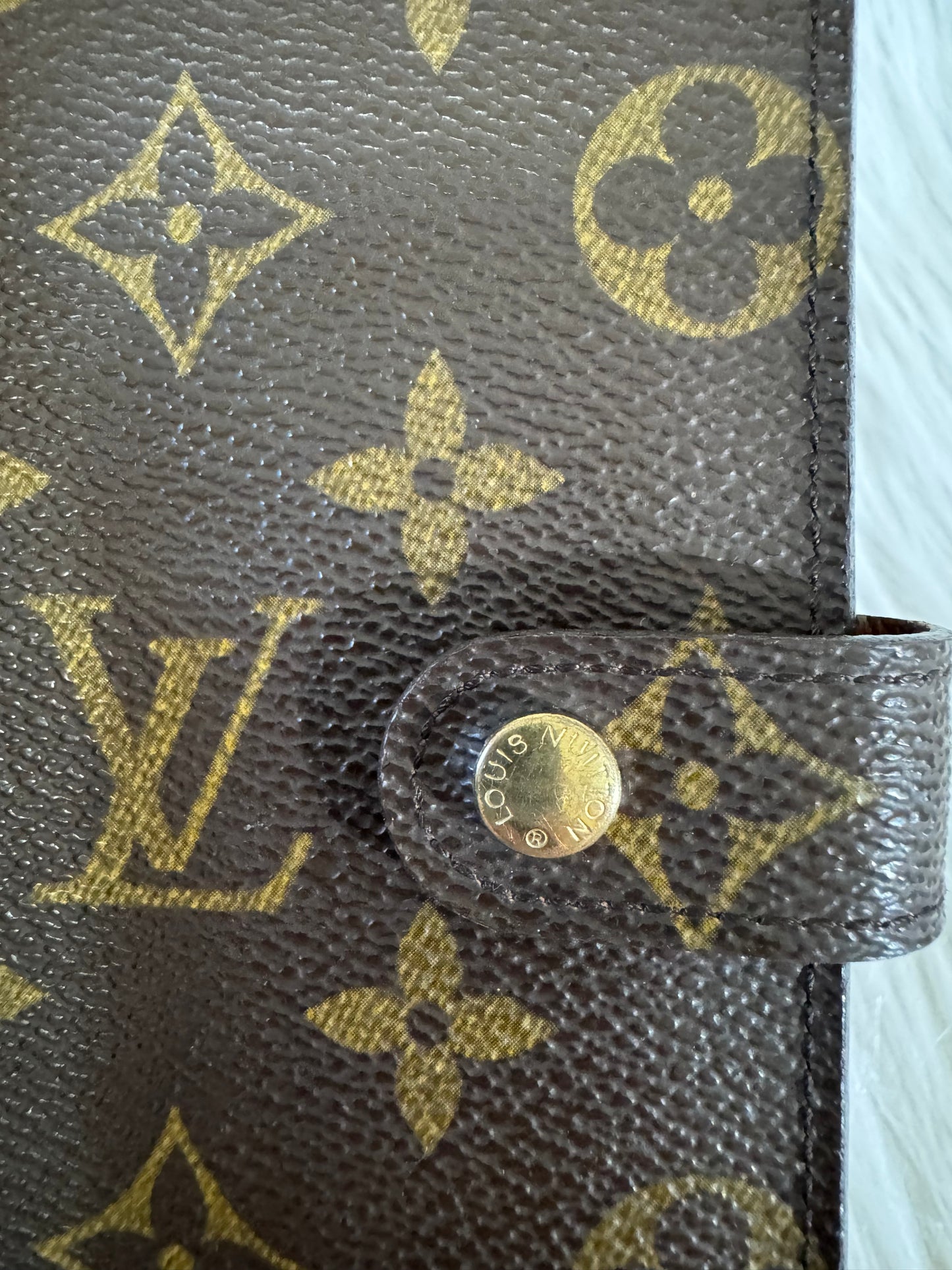 Louis Vuitton Monogram Canvas Ring Agenda PM