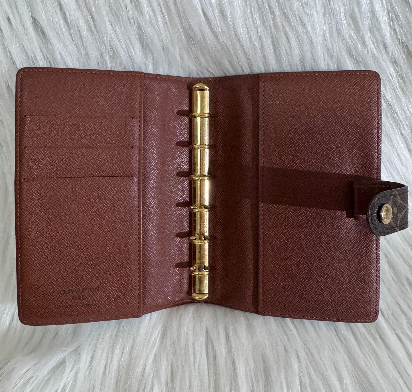 Louis Vuitton Monogram Canvas Ring Agenda PM