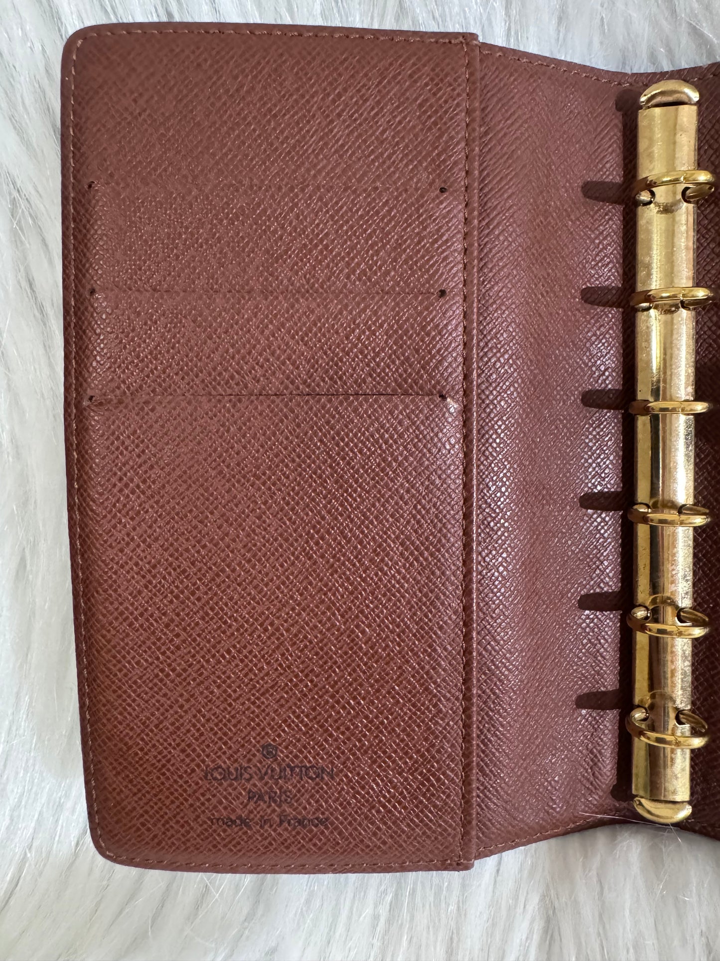 Louis Vuitton Monogram Canvas Ring Agenda PM