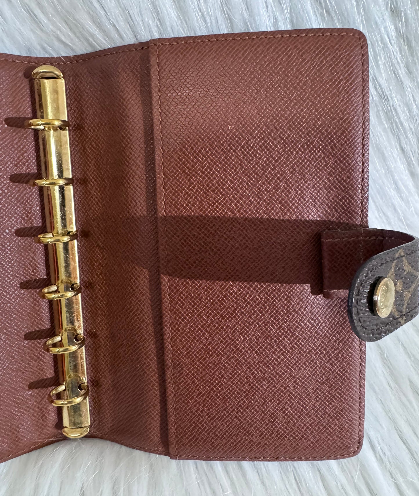 Louis Vuitton Monogram Canvas Ring Agenda PM