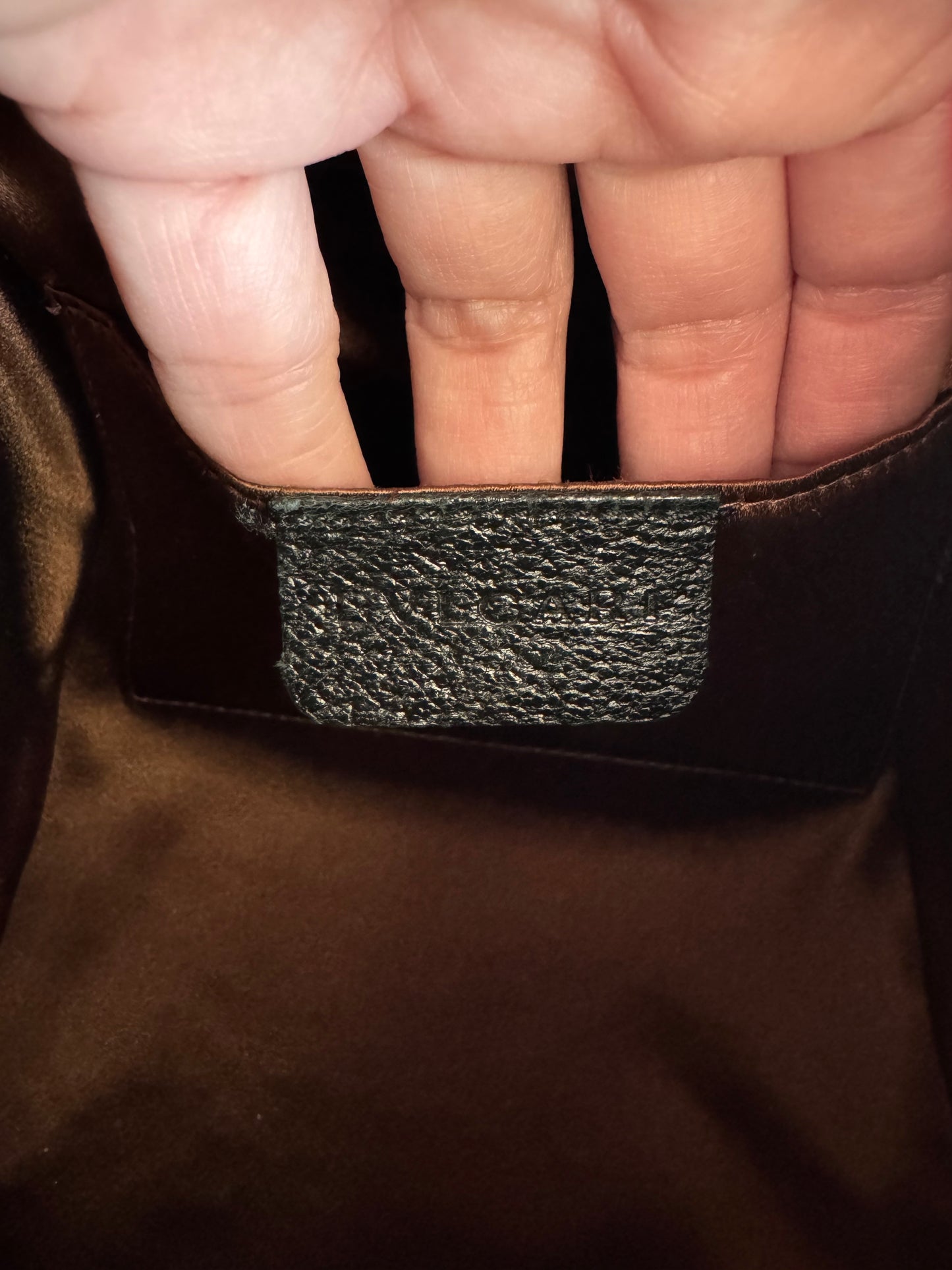 Bvlgari Black Leather B.Zero1 Cylinder Bag
