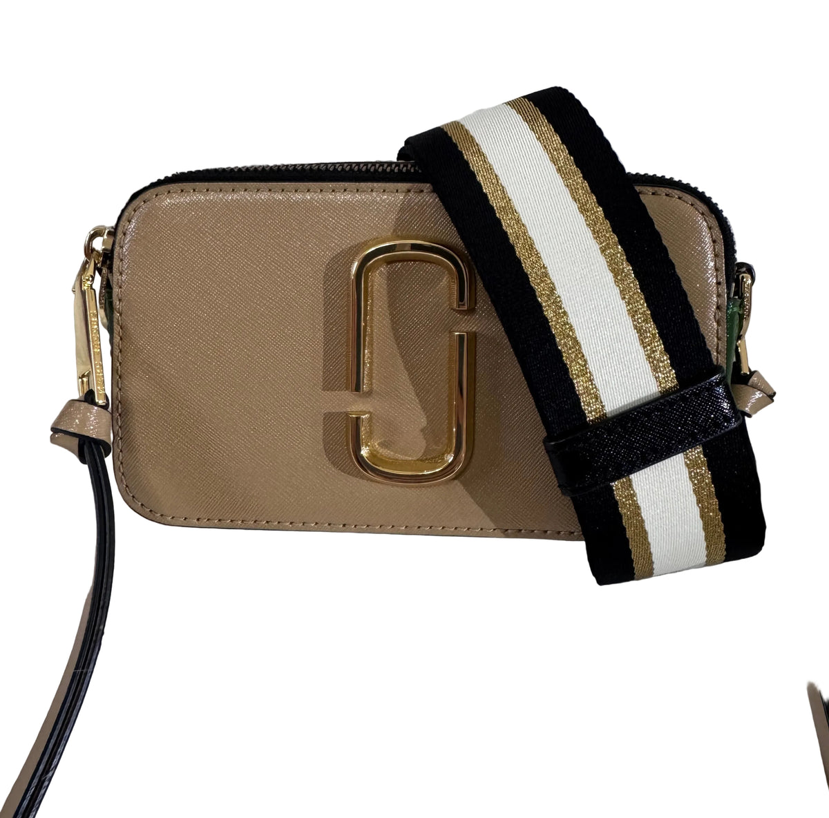 Marc Jacobs Snapshot Crossbody-Brown