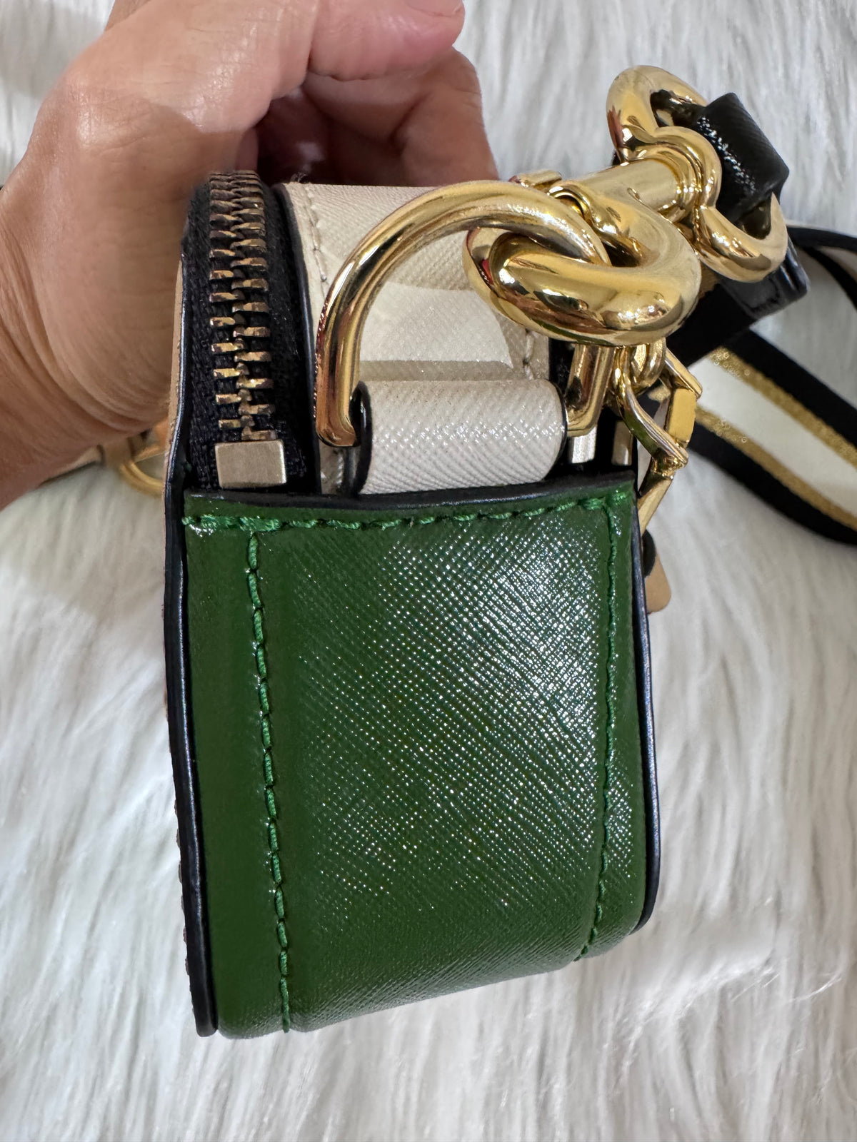 Marc Jacobs Snapshot Crossbody-Brown