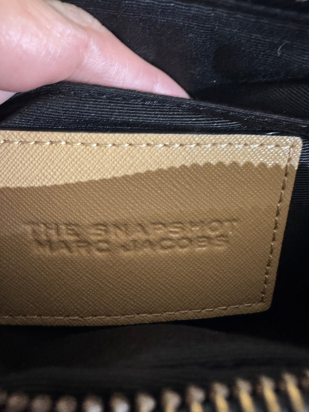 Marc Jacobs Snapshot Crossbody-Brown