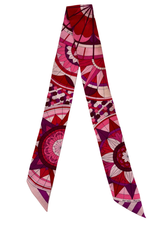 Hermes Twilly Pink & Red