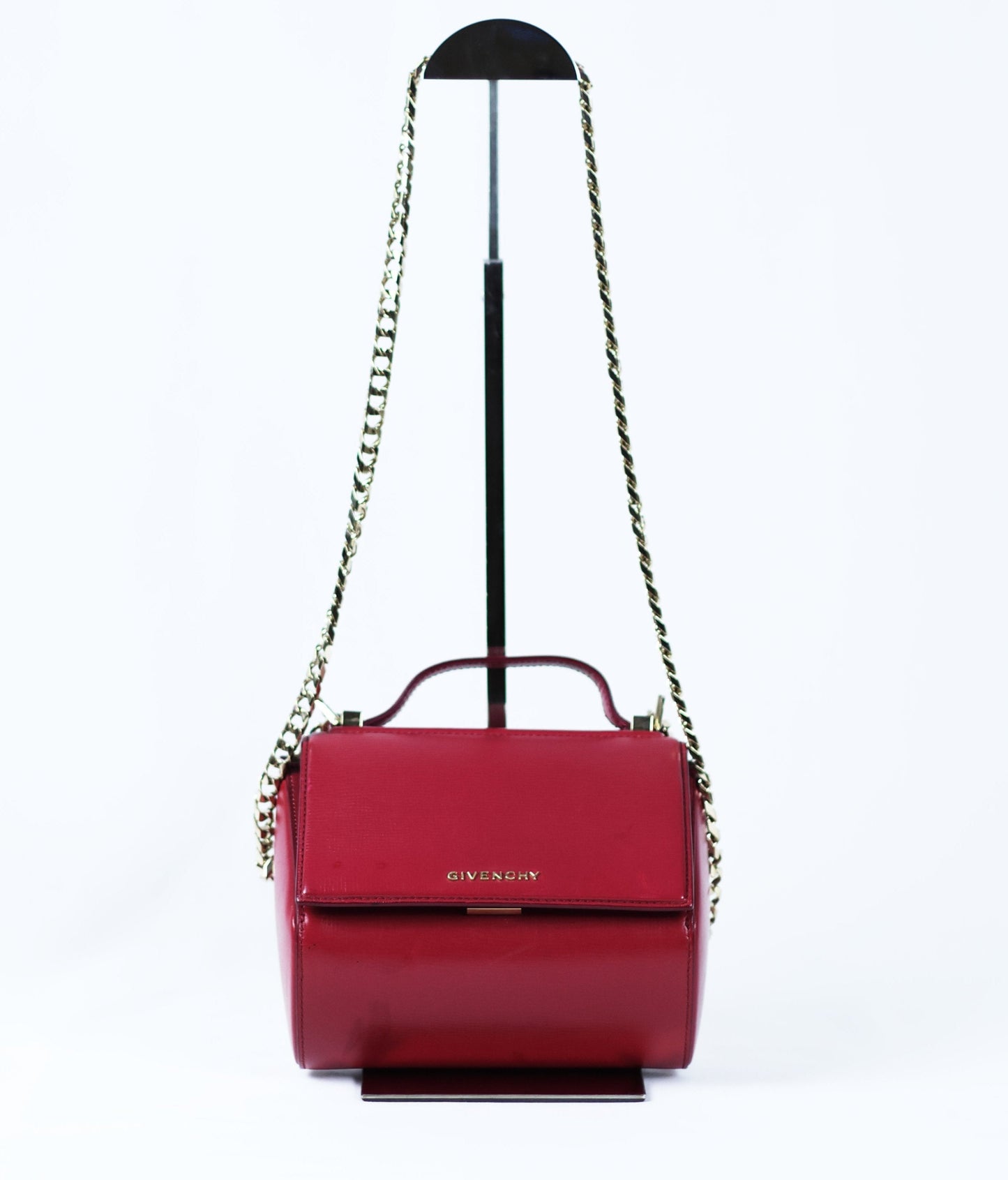 Givenchy Red Mini Pandora Box bag