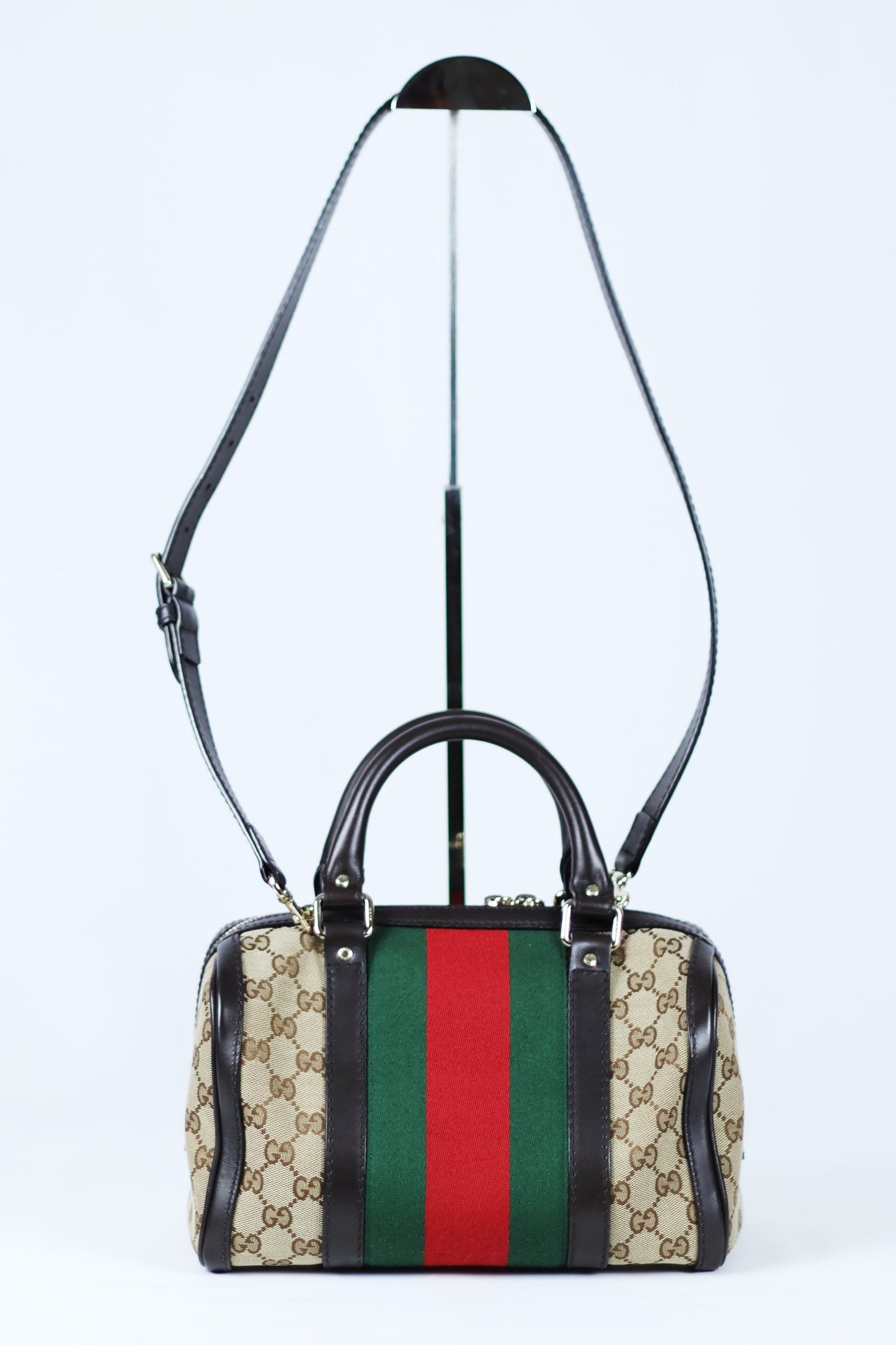 Gucci Sherry Line Small Boston bag with strap