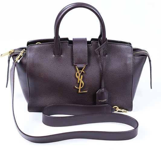 Saint Laurent baby downtown bag-brown