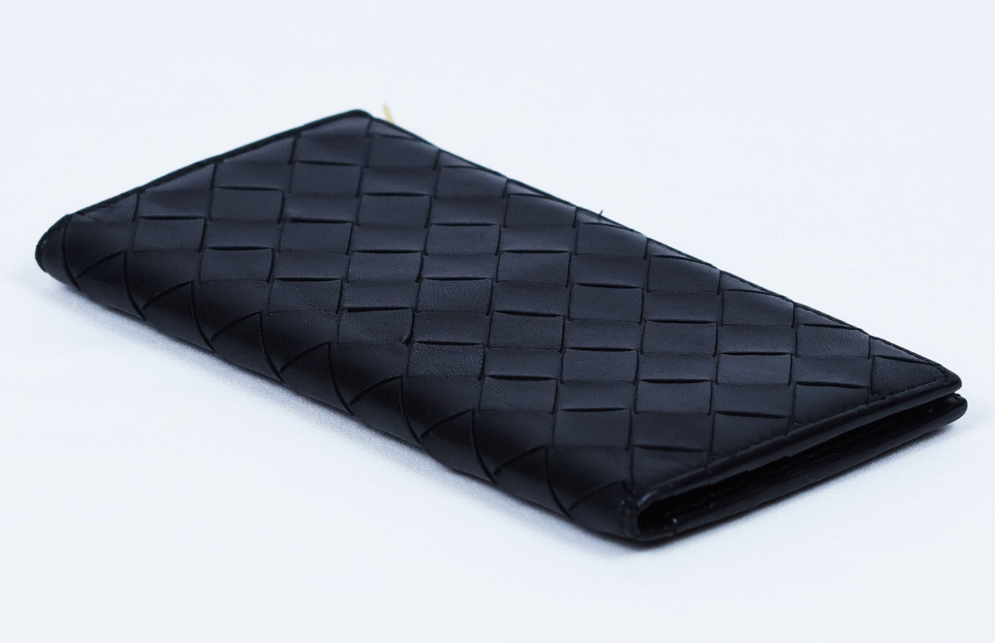 Bottega Veneta Bifold long wallet-black