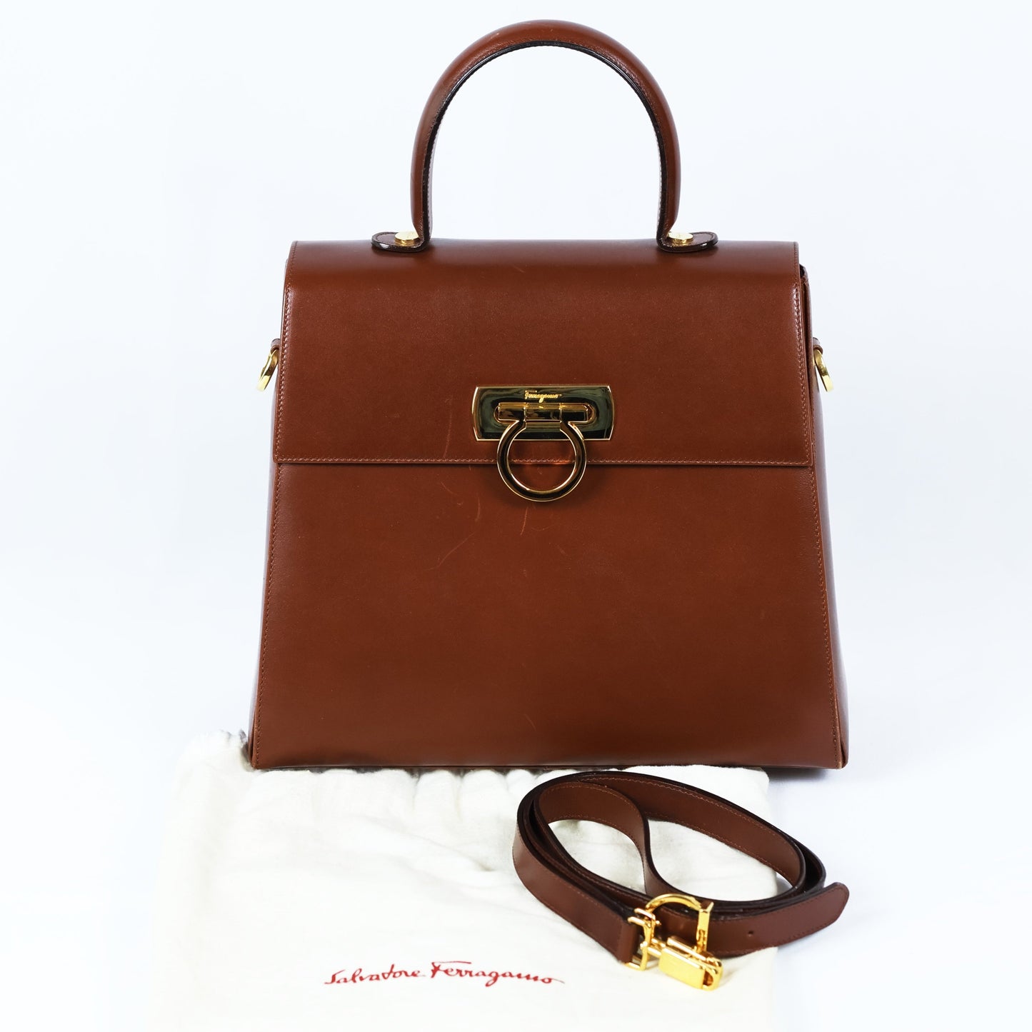 Salvatore Ferragamo Iconic top handle bag