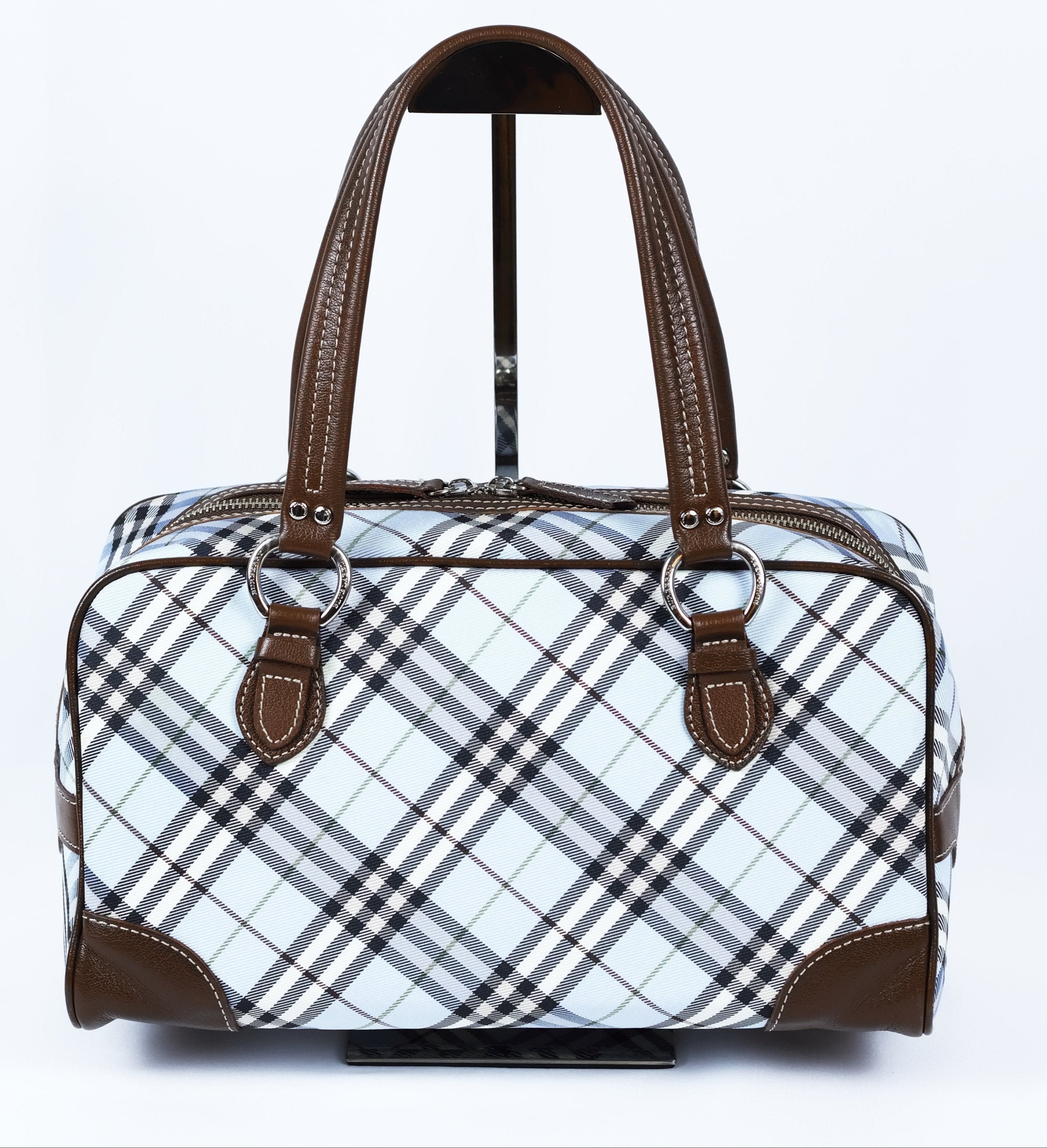 Burberry Nova Check Blue Tote bag Madison Passion Luxe