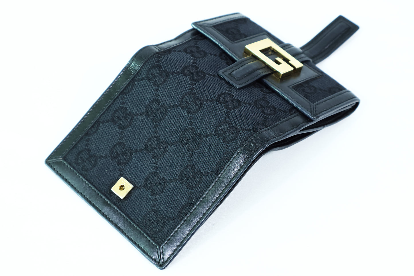 Gucci GG Bifold canvass & leather wallet