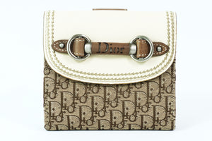 Christian Dior Bifold Trotter Beige Wallet