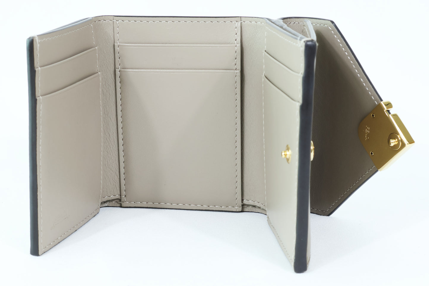 Fendi Diamond Trifold compact wallet