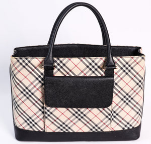 Burberry Nova Check Canvas Tote bag