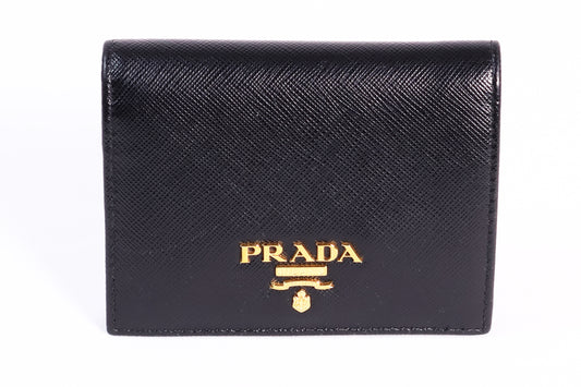 Prada Small saffiano leather wallet